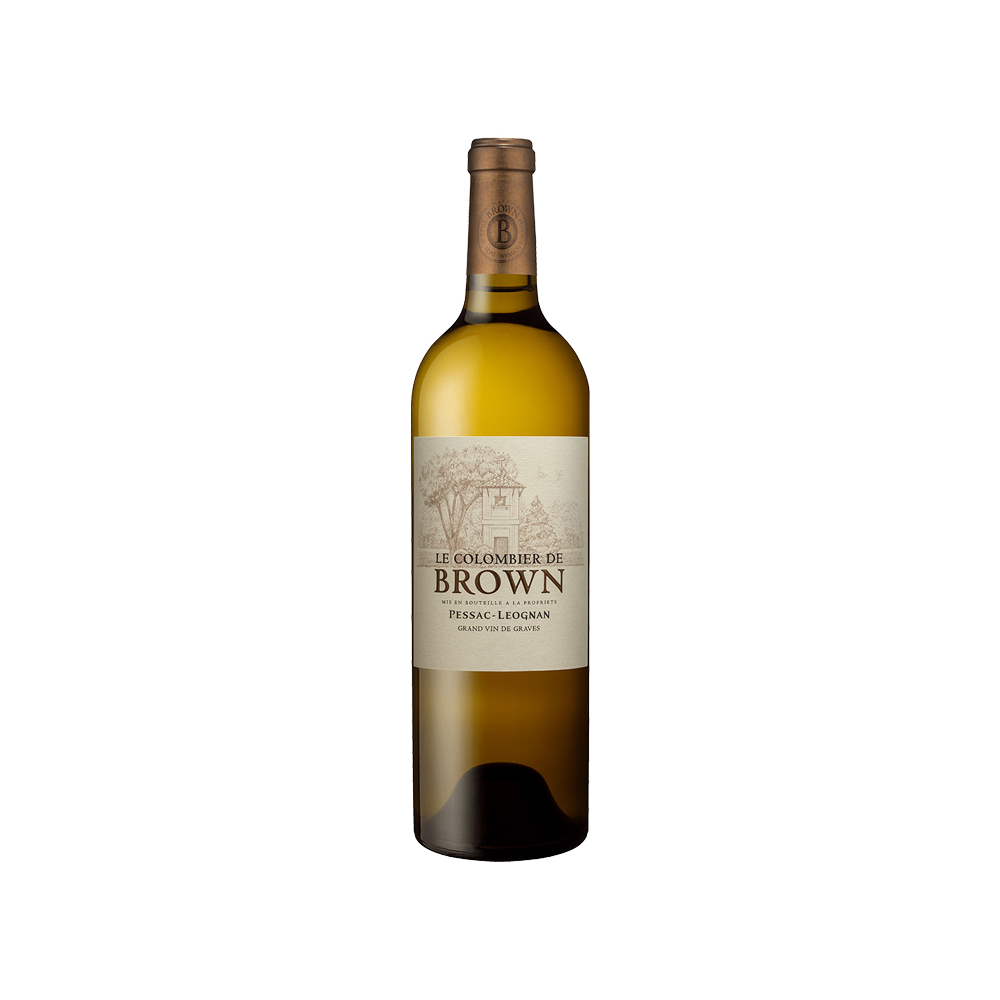 Rượu vang Pháp Le Colombier de Brown Blanc 2020