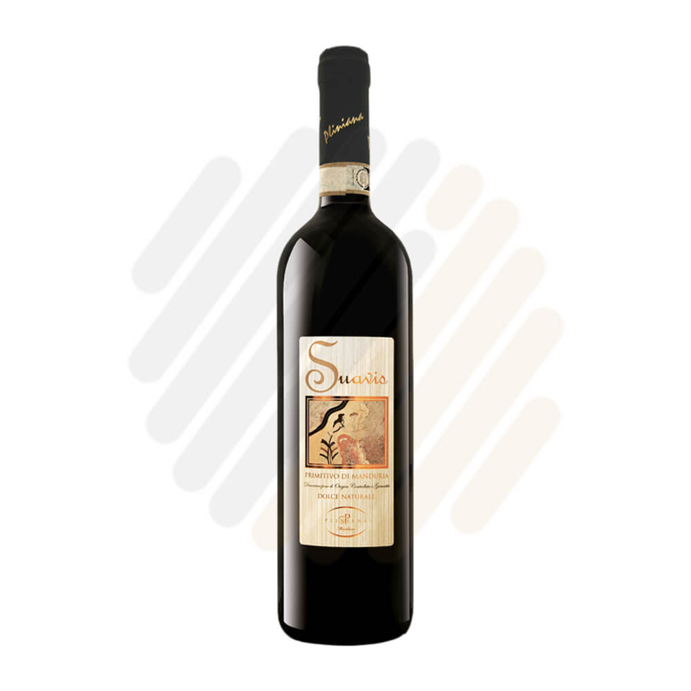 Rượu vang Ý Pliniana Suavis Dolce Naturale Primitivo di Manduria 13.5%